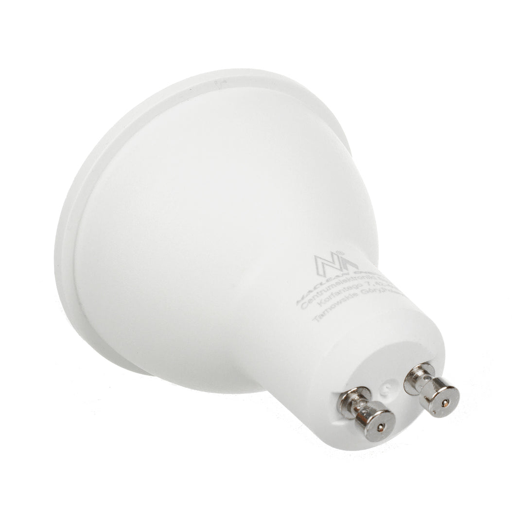 6x Maclean LED Bulb, GU10, 5W, 220-240V~, 50/60Hz, alb cald, 3000K, 400 lumeni, MCE435 WW
