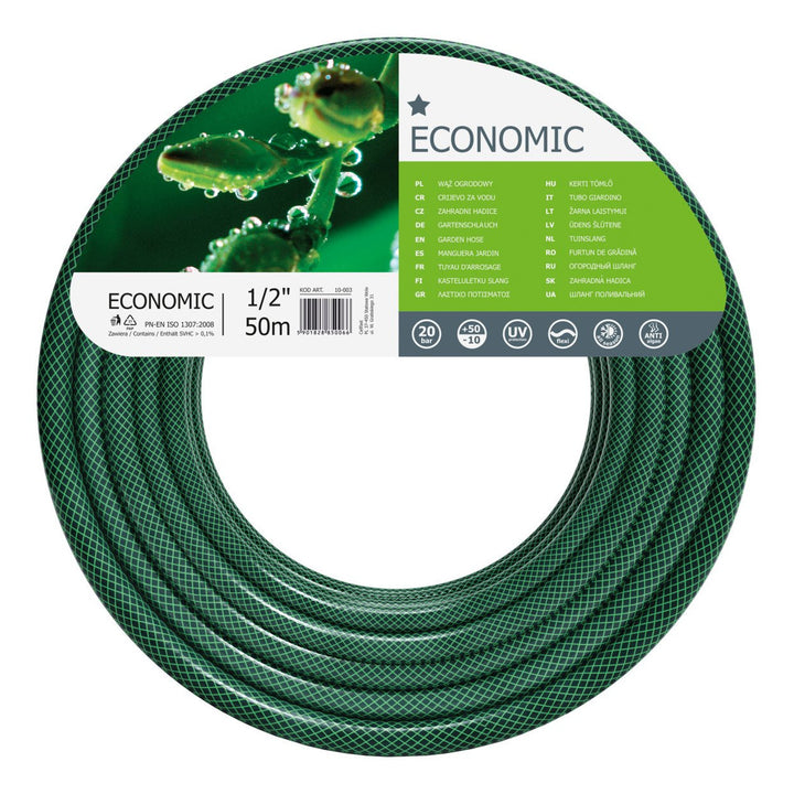 Set de grădină furtun 1/2''' 50 m, cărucior Aluplus 1/2''' 60 m,racorduri