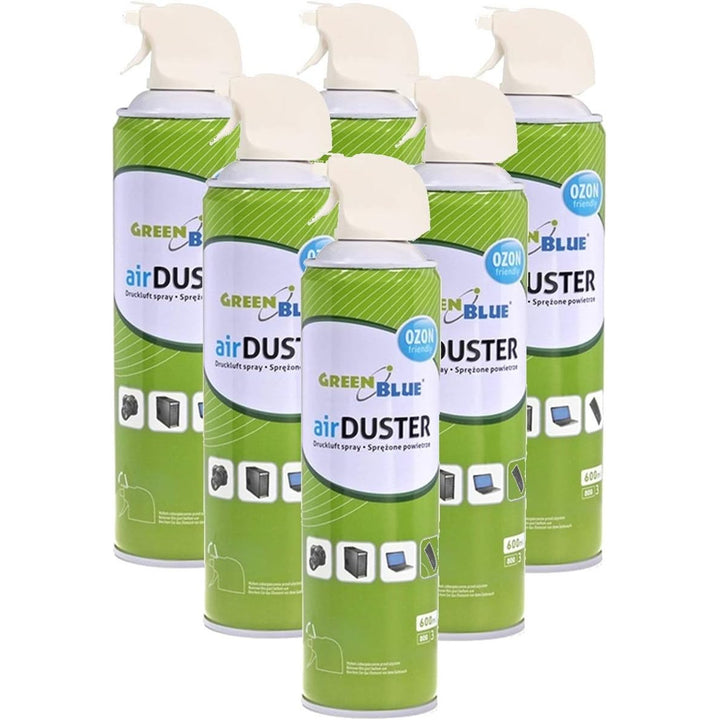 6x aer comprimat GreenBlue GB600 GB600 600ml pulverizator cu pistol cu aer comprimat