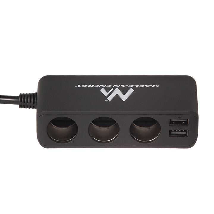 Maclean distribuitor priză brichetă auto Maclean, voltmetru, 120W