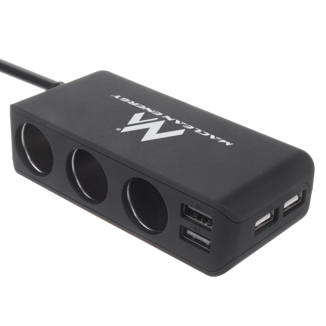 Maclean distribuitor priză brichetă auto Maclean, voltmetru, 120W