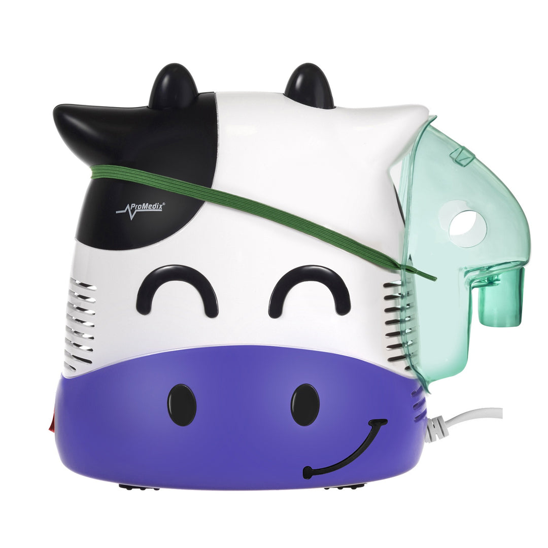 Promedix inhalator pentru copii, fudge, set nebulizator, măști, filtre, manechin, PR-810