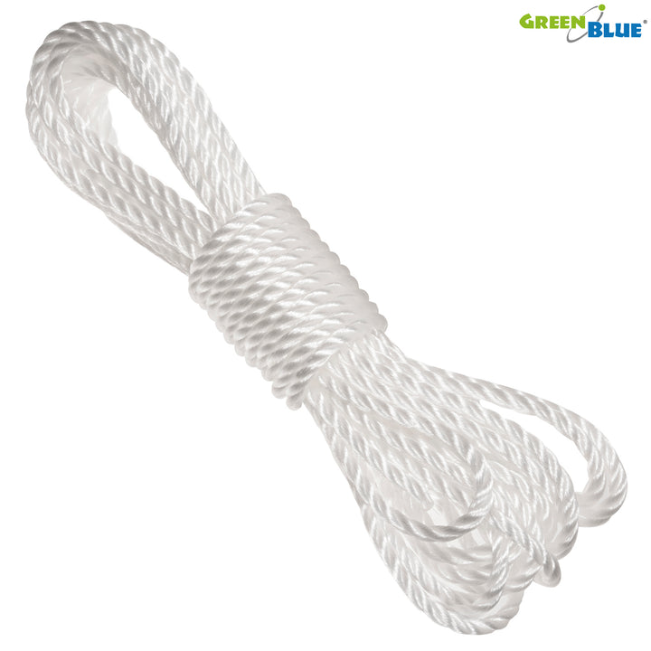 GreenBlue UV grădină umbra naviga, poliester, 5m pătrat, crem + kit de montare