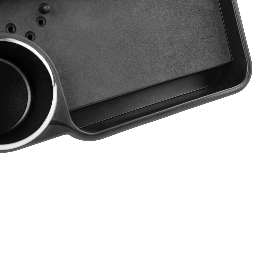 Organizator multifuncțional pliabil pentru tetiera mașinii Maclean, 2 kg max, MC-927 + încărcător auto MCE375