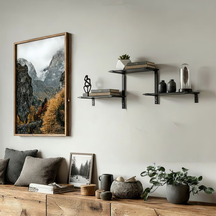 Rafturi modulare Maclean cu trei niveluri, 30 kg max, MC-974