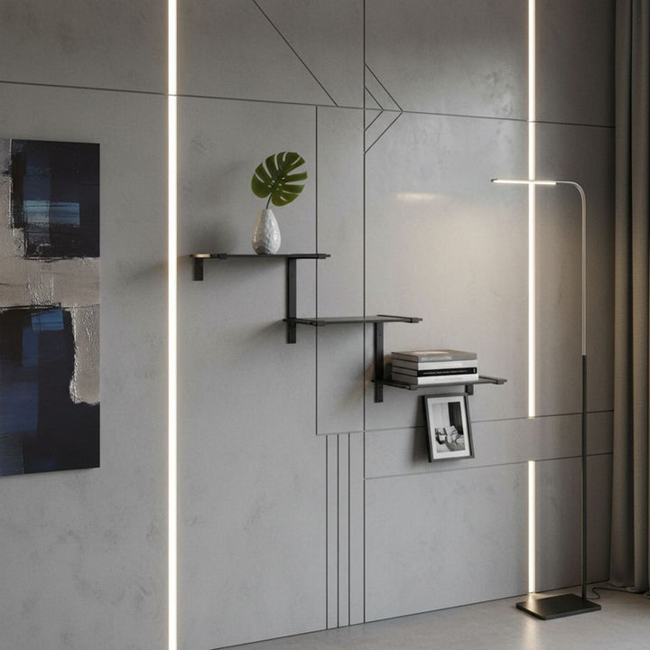 Rafturi modulare Maclean cu trei niveluri, 30 kg max, MC-974