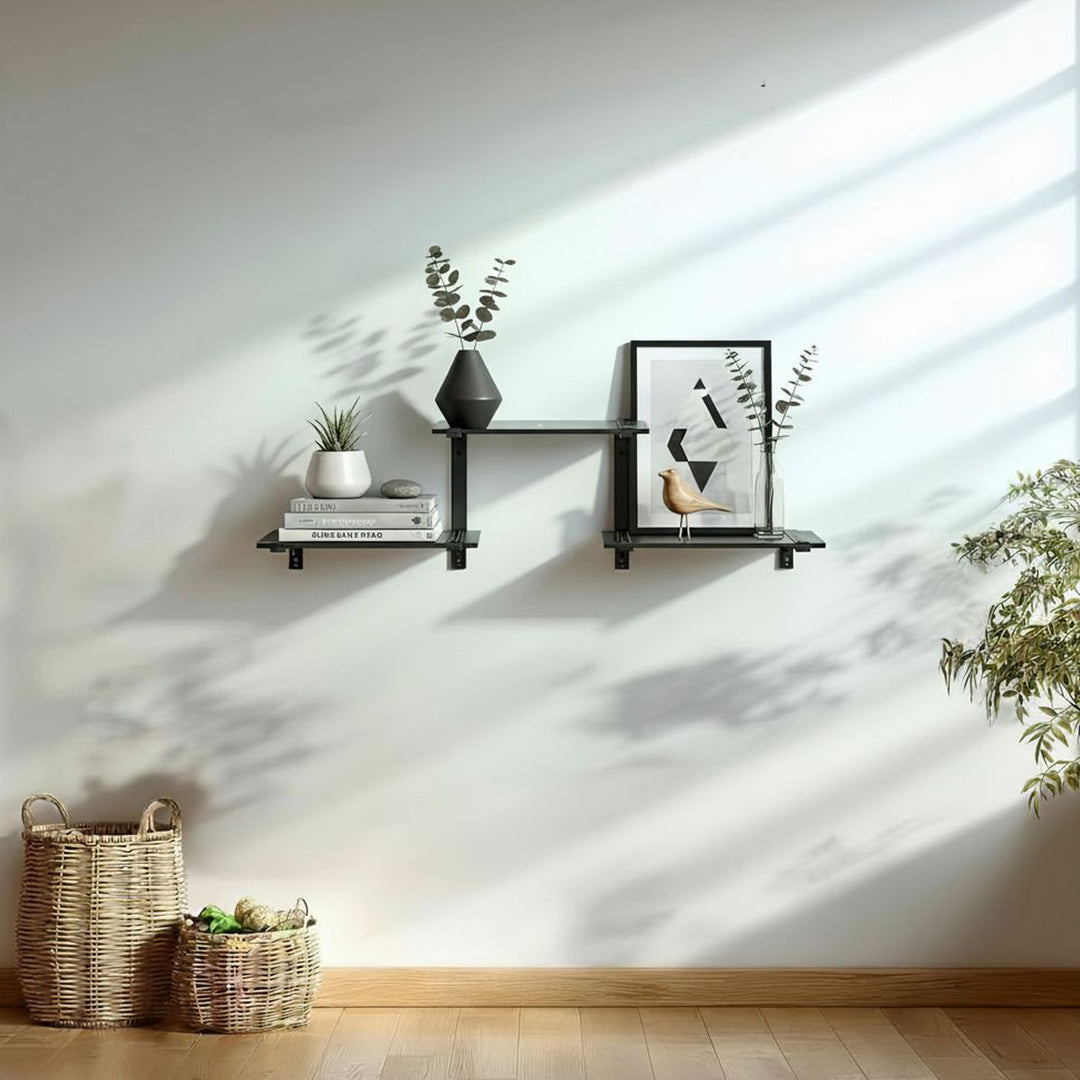 Rafturi modulare Maclean cu trei niveluri, 30 kg max, MC-974