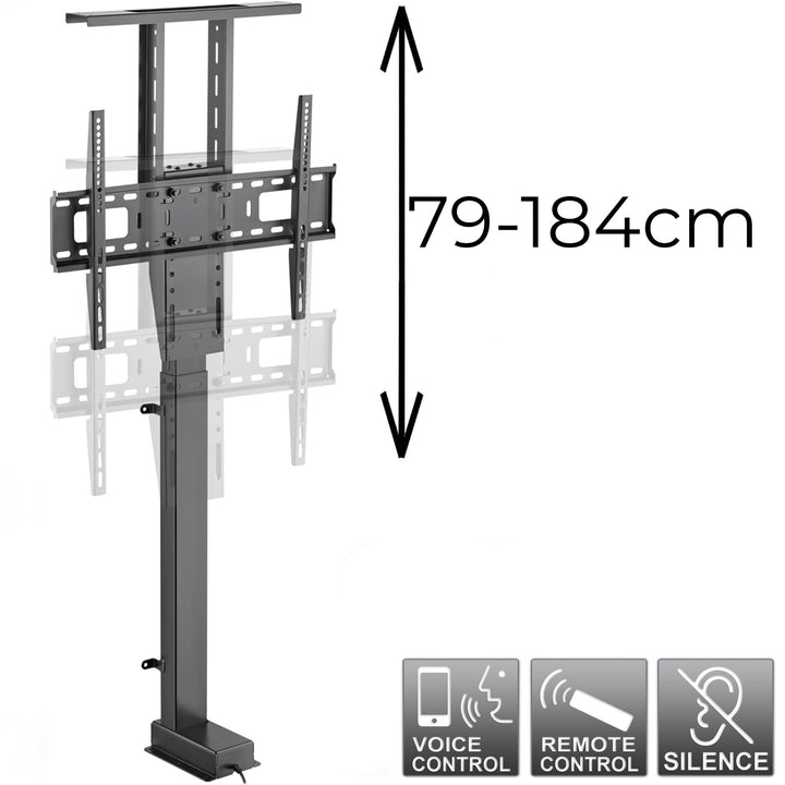 Suport electric extensibil pentru Maclean, TUYA, 37''-80''', VESA 600x400, max 60kg, MC-866T