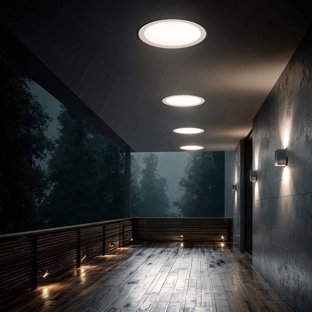 Maclean Panou de tavan cu LED-uri, montat la culoare SLIM, 18W, alb neutru 4000K, 170*26mm, 1900 lm, MCE372 R