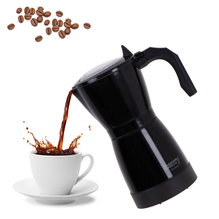 Moka Camry CR 4415B Mașină de cafea electrică Moka Camry CR 4415B 300ml pentru 6 cești de espresso