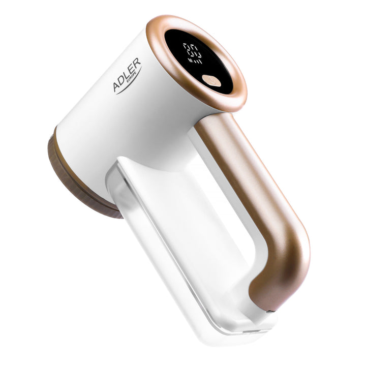 Aparat de ras pentru țesături Adler, încărcare USB, afișaj LCD, viteză în 3 trepte, perie, AD 9617