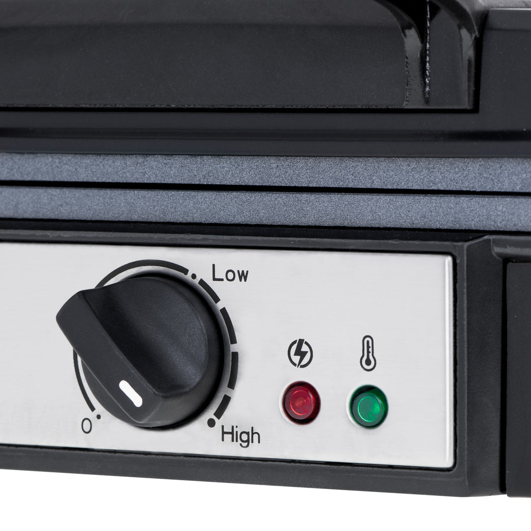 Aparat de făcut vafe Adler, pentru 4 vafe, control al temperaturii, 1800 W, AD 3049