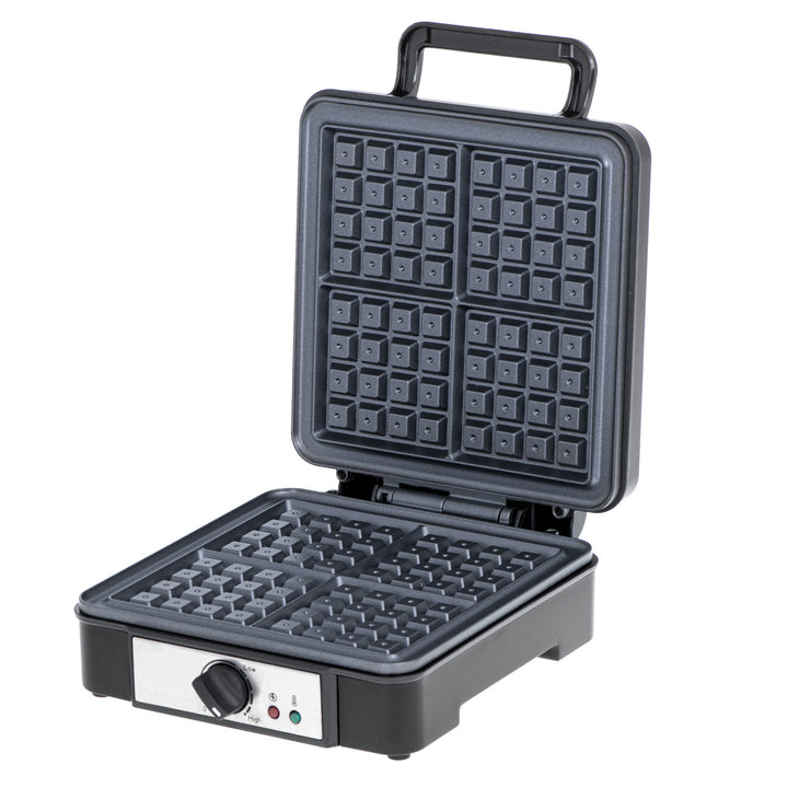 Aparat de făcut vafe Adler, pentru 4 vafe, control al temperaturii, 1800 W, AD 3049