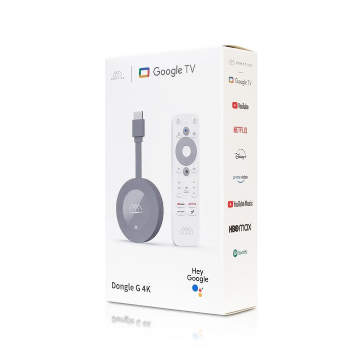 Odtwarzacz multimedialny Homatics, 4K, Google TV, 2GB RAM, Dongle G GTV