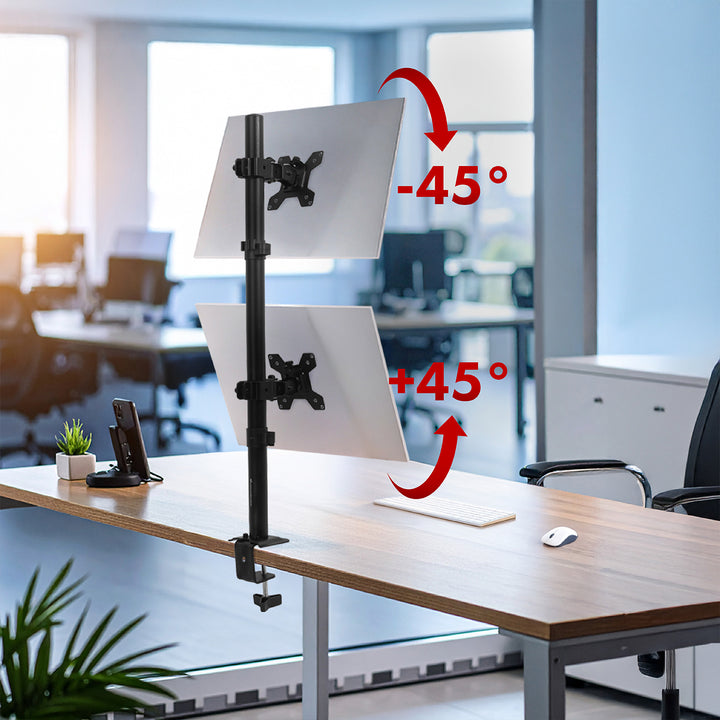 Suport pentru monitor Maclean, VESA maxim 100x100, 13-27", 9 kg, MC-966