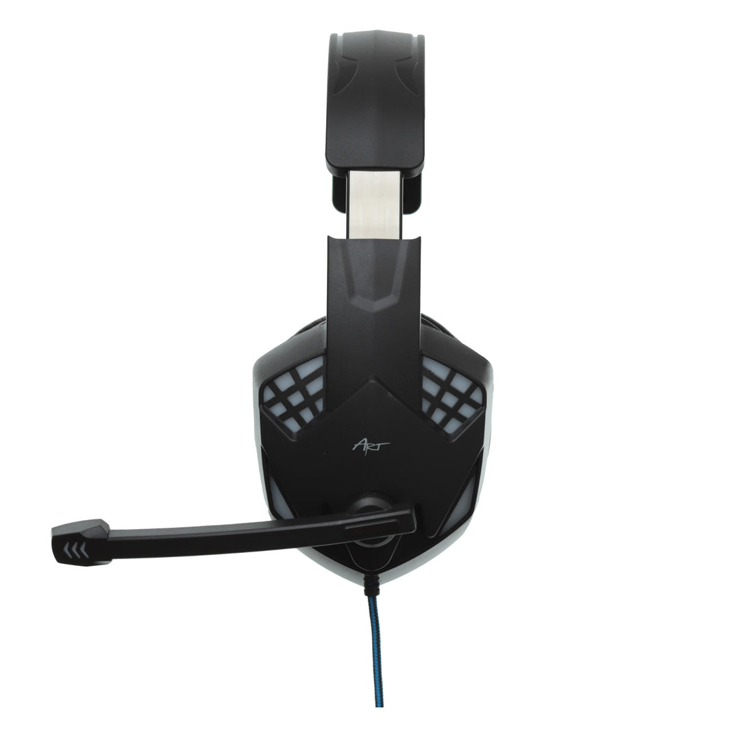 Căști de gaming ART, cu microfon, iluminare din spate cu LED, G11