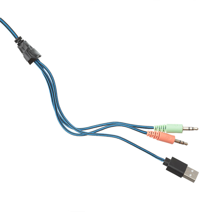 Căști de gaming ART, cu microfon, iluminare din spate cu LED, G11