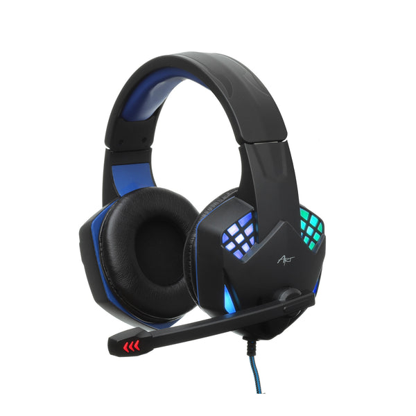 Căști de gaming ART, cu microfon, iluminare din spate cu LED, G11