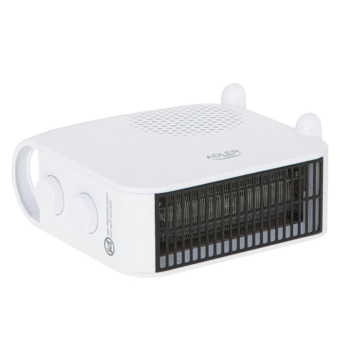 Încălzitor cu ventilator Adler, scop dublu, suflu rece, 2000W, alb, AD 7725