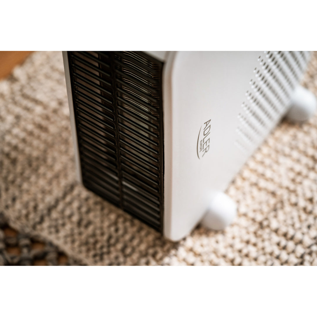 Încălzitor cu ventilator Adler, scop dublu, suflu rece, 2000W, alb, AD 7725