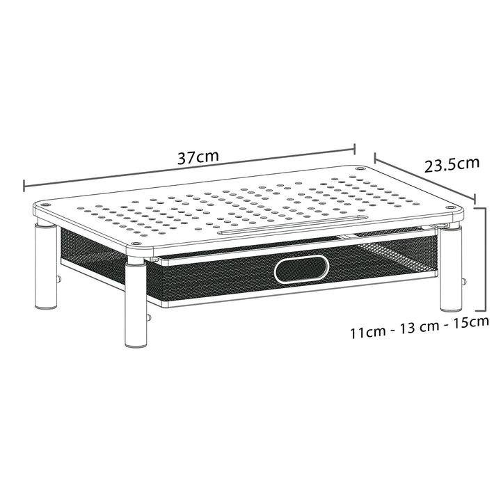 Maclean suport pentru monitor / laptop, 13-32", MC-947, negru