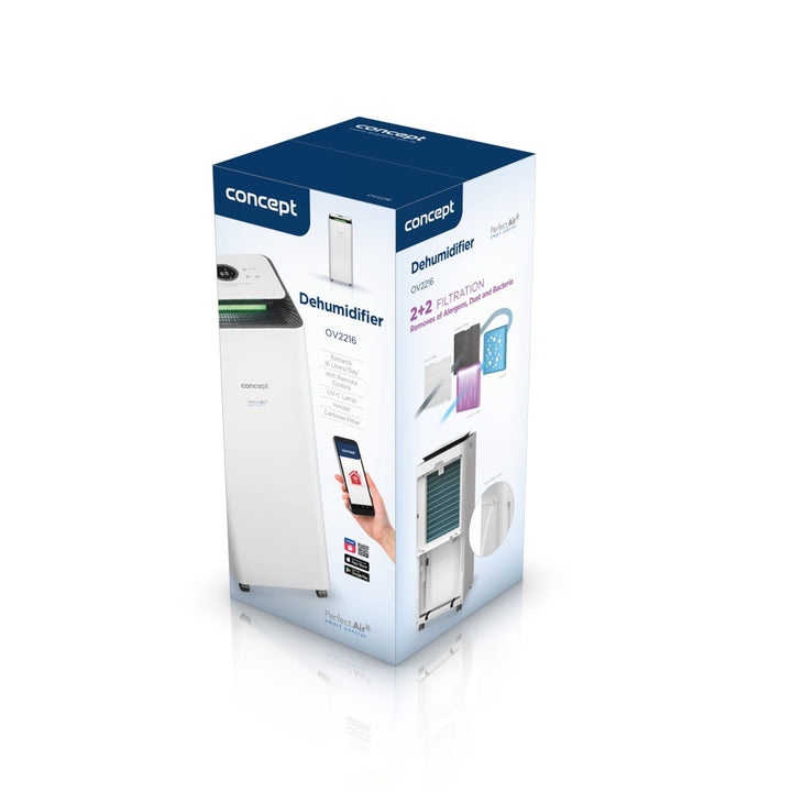 Dezumidificator cu purificator Smart Concept OV2216 Perfect Air