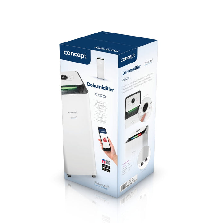 Dezumidificator cu purificator Smart Concept OV2220 Perfect Air