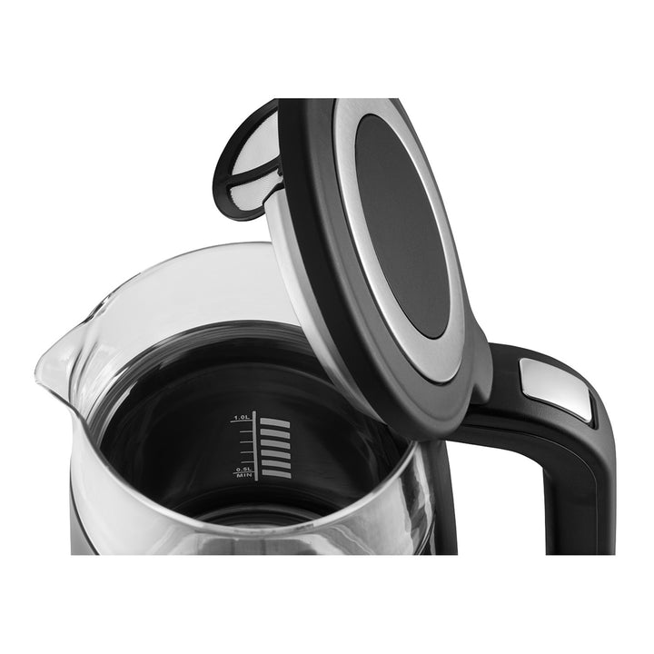 Ceainic electric din sticlă Concept de 1,7L cu control al temperaturii RK4100