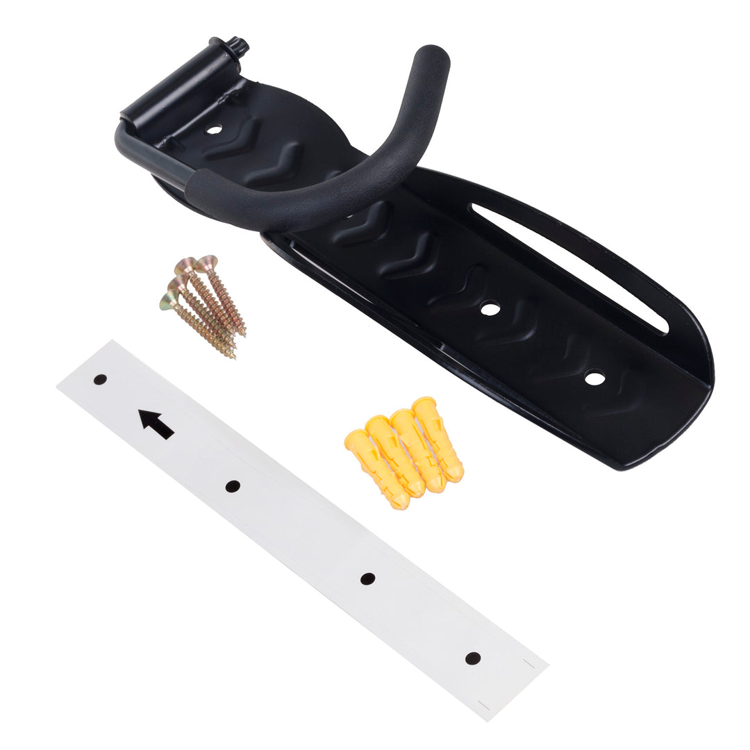 2x Maclean suport de perete pentru biciclete, vertical, oțel, sarcină maximă 30 kg, MC-432