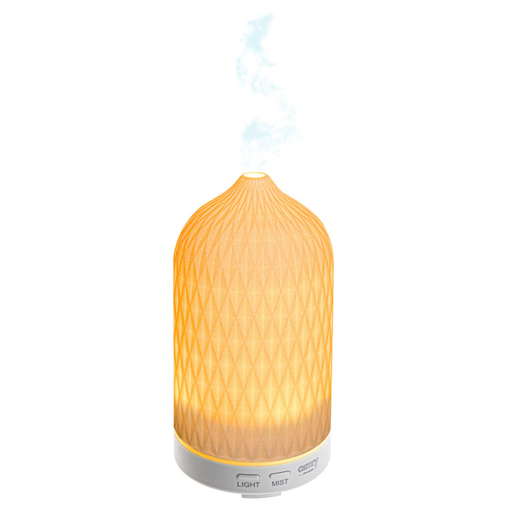 Camry CR 7970 Difuzor de aromă ceramic cu ultrasunete, 100 ml, lumină ambientală