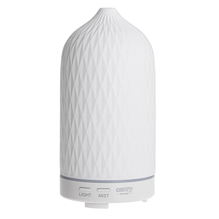 Camry CR 7970 Difuzor de aromă ceramic cu ultrasunete, 100 ml, lumină ambientală