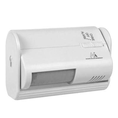 Alarma de semnalizare a intrării fără fir Maclean, senzor PIR, rază de acțiune de 8 m