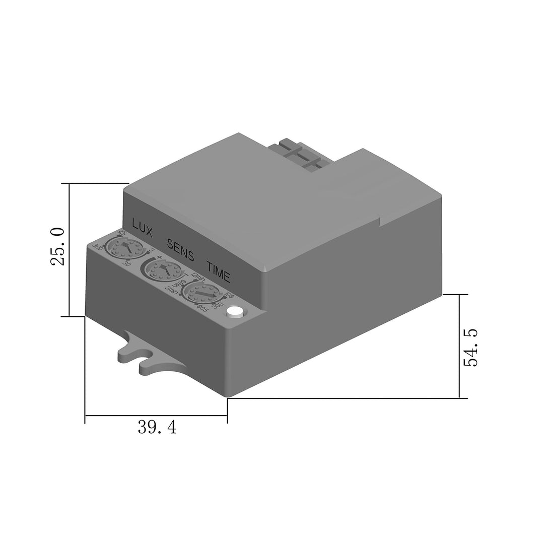 Detector de mișcare cu microunde Maclean, rază de acțiune 8m, sarcină max. 1200W, IP20