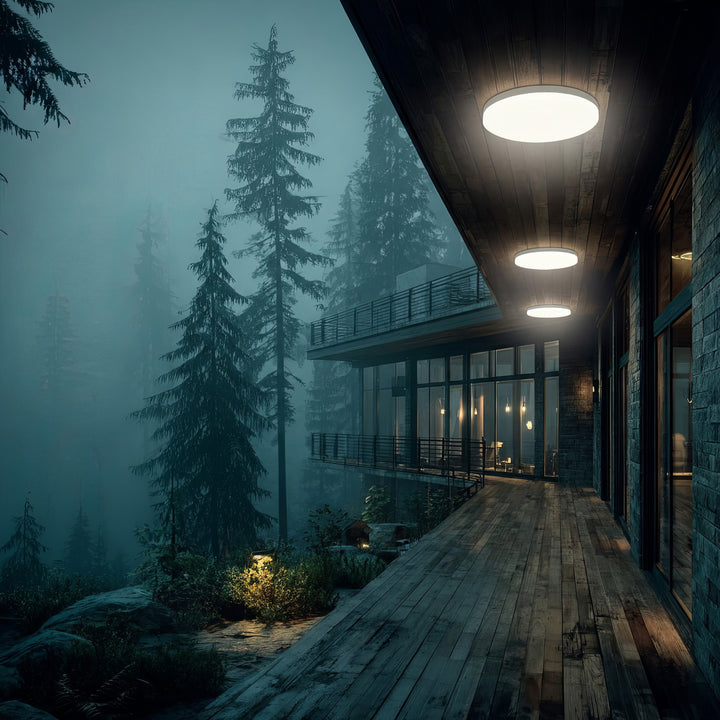 Lampă LED pentru tavan Maclean, senzor cu microunde 5.8GHz, 4000K, 12W