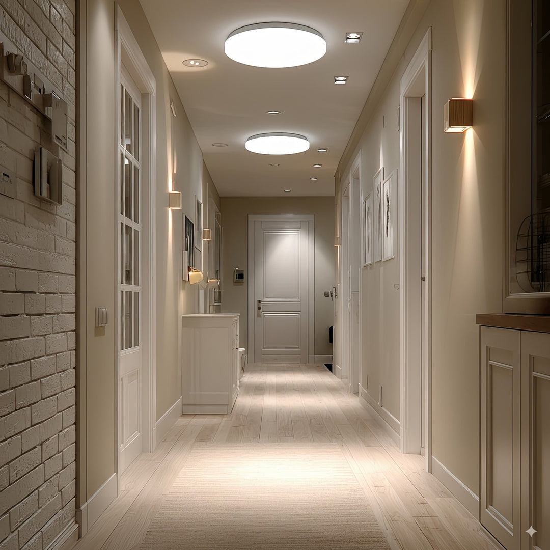 Lampă LED pentru tavan Maclean, senzor cu microunde 5.8GHz, 4000K, 12W