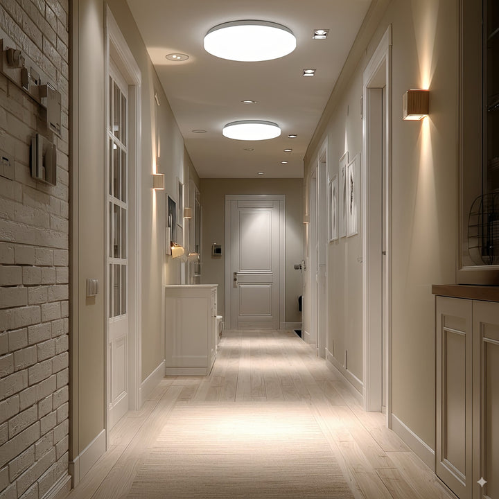 Lampă LED pentru tavan Maclean, senzor cu microunde 5.8GHz, 4000K, 12W