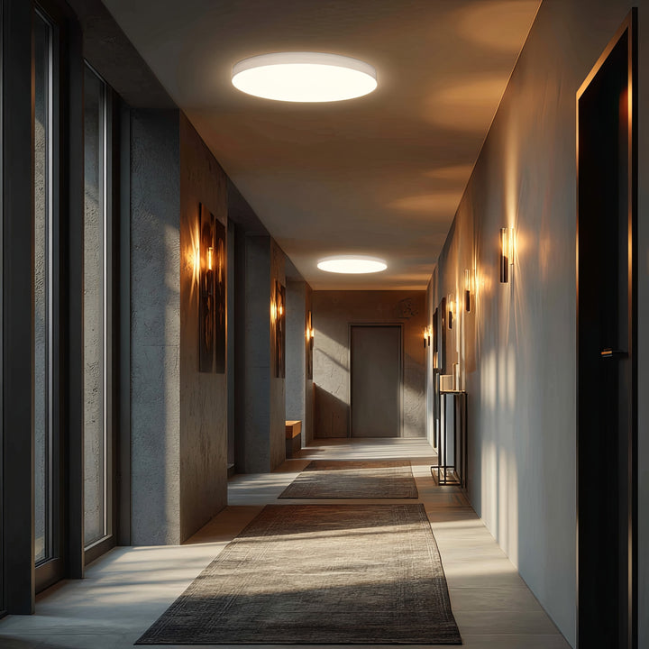 Lampă LED pentru tavan Maclean, senzor cu microunde 5.8GHz, 4000K, 12W