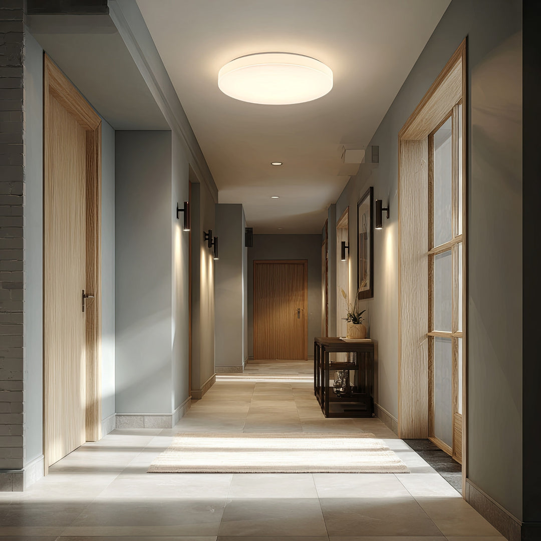 Lampă LED pentru tavan Maclean, senzor cu microunde 5.8GHz, 4000K, 12W