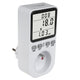 Contor de energie GreenBlue, wattmetru, tip E, 220-240V AC, 50Hz, sarcină max. 16A, IP20, baterie încorporată, GB364 E