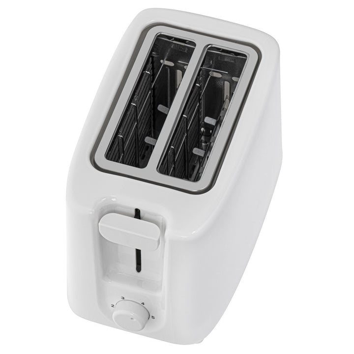 Prăjitor de pâine Adler, 6 nivele de reglare, grătar pentru chifle, 900 W, alb, AD 3223
