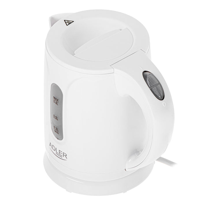 Ceainic electric fără fir Adler, capacitate 0,8 l, putere 850 W, AD1371