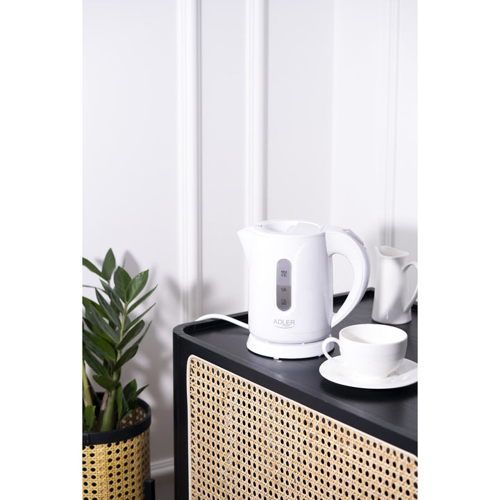 Ceainic electric fără fir Adler, capacitate 0,8 l, putere 850 W, AD1371
