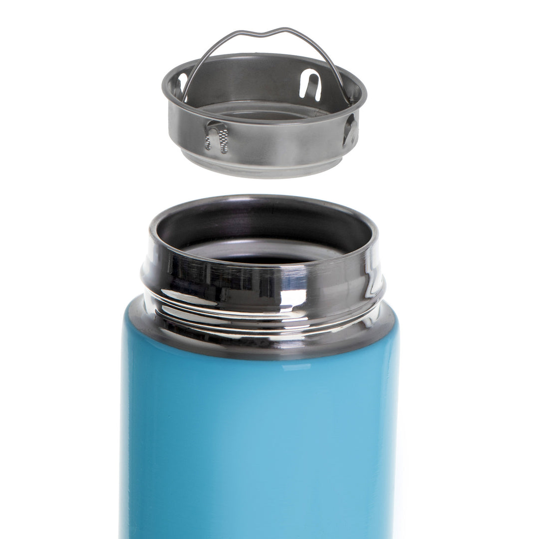 Termos Adler, ecran tactil LED, capacitate 473 ml, albastru, AD 4506