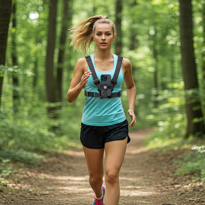 Ham pentru telefon Maclean Sports, universal cameră foto, GoPro, suport pivotant, MC-294