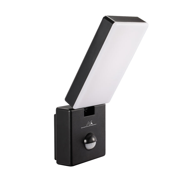 Aplica PIR pentru exterior LED, 10W, IP65, 800lm, 4000K, negru