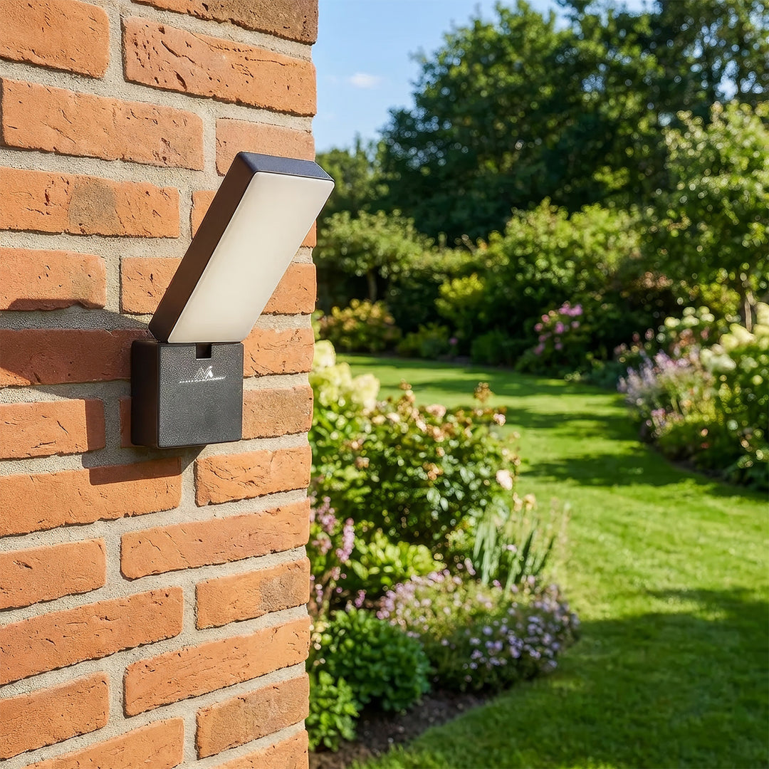 Lampa LED pentru exterior Maclean LED, 10W, 700lm, IP65, alb neutru 4000K, gri