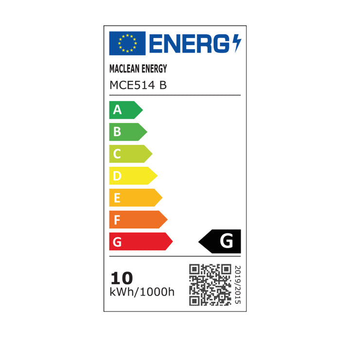 Lampa LED de exterior Maclean MCE514 B, negru, 10W, 700lm, IP65, 4000K