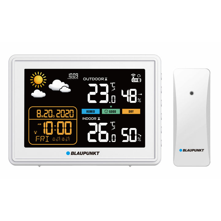 Stație meteo Blaupunkt, higrometru, presiune, prognoză, WS30WH