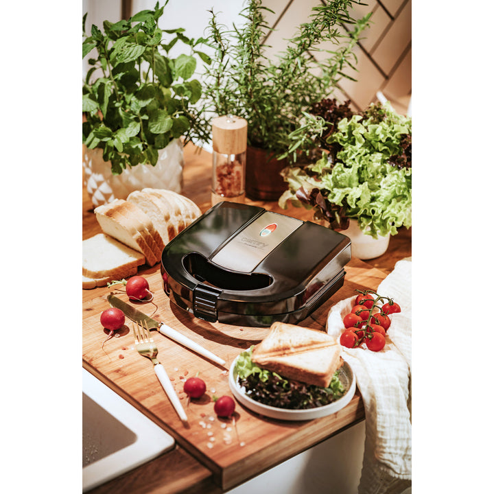 Toaster multifuncțional Camry, prăjitor de pâine, grătar, prăjitor de nuci, 1000W,