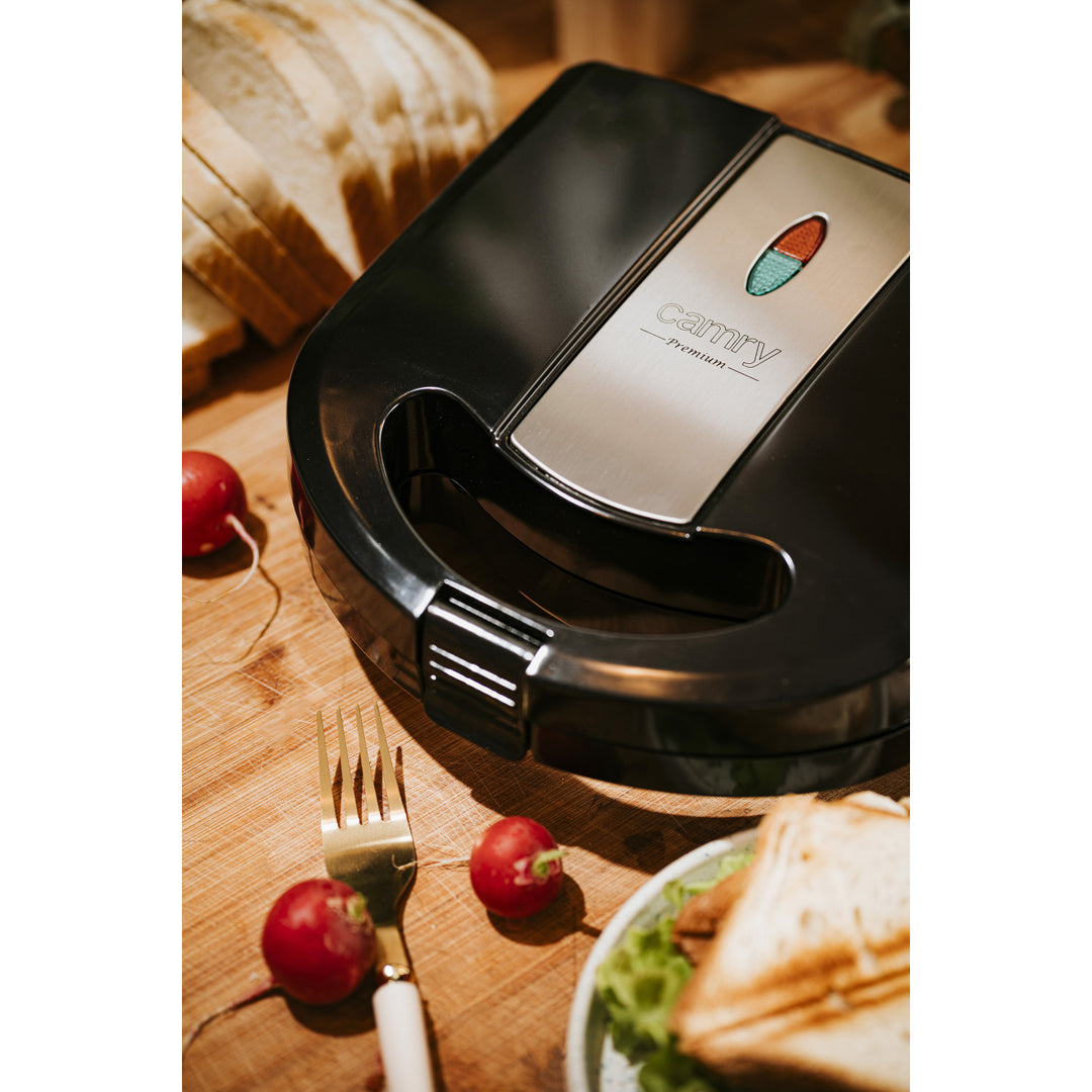 Toaster multifuncțional Camry, prăjitor de pâine, grătar, prăjitor de nuci, 1000W,
